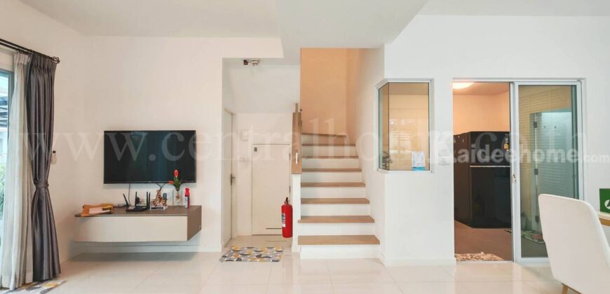 บ้านแฝด วิลลาจจิโอ เพชรเกษม – สาย 4 เฟอร์นิเจอร์ครบ พร้อมอยู่