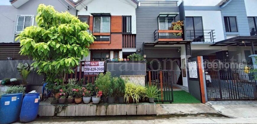 ทาวน์เฮ้าส์ ไรมอนด์ พาร์ค ซอยบางปลา 12 บางพลี – สมุทรปราการ