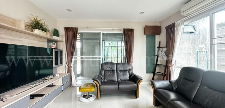 บ้านเดี่ยว ฮาบิเทีย บอนด์ ราชพฤกษ์ หลังริม ต่อเติมเต็ม พร้อมอยู่