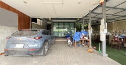 บ้านแฝด บ้านชานไม้ เดอะทาวน์ คลองสอง คลองหลวง ปทุมธานี หลังมุม