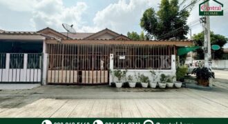 ทาวน์เฮ้าส์ ชั้นเดียว บ้านกลางเมือง พีพี 8 เมืองสุพรรณบุรี หลังมุม