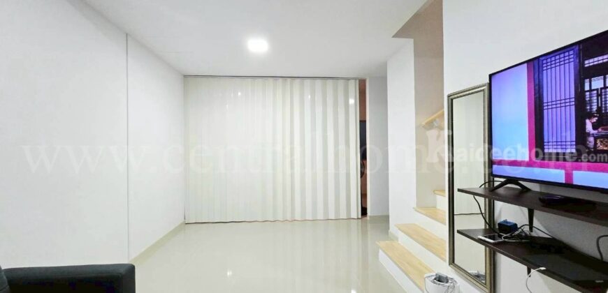 ทาวน์โฮม พฤกษาวิลล์ 111 รังสิต – ซอย เวิร์คพอยท์ ตกแต่งพร้อมอยู่