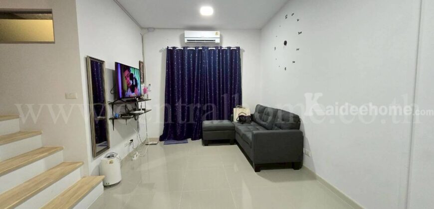 ทาวน์โฮม พฤกษาวิลล์ 111 รังสิต – ซอย เวิร์คพอยท์ ตกแต่งพร้อมอยู่