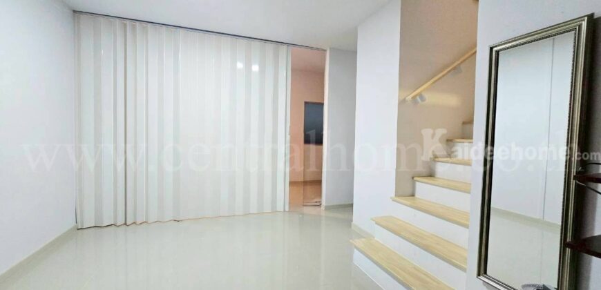 ทาวน์โฮม พฤกษาวิลล์ 111 รังสิต – ซอย เวิร์คพอยท์ ตกแต่งพร้อมอยู่