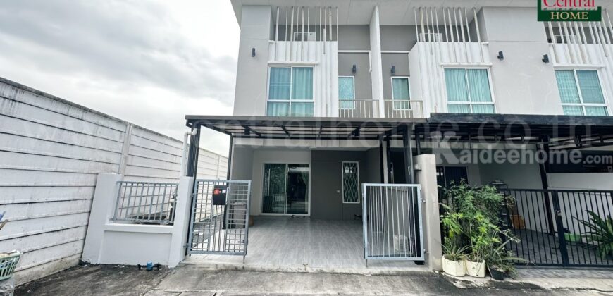 ทาวน์โฮม ซิตี้เซนส์ ศาลายา – พุทธมณฑล หลังริม ราคาถูกที่สุดในโครงการ