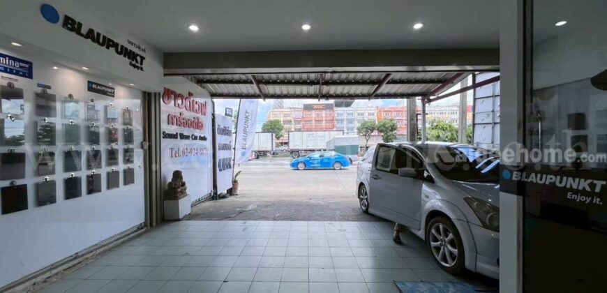 อาคารพาณิชย์ 5 ชั้น 2 คูหา ถนนกาญจนาภิเษก ใกล้ เซ็นทรัล เวสต์เกต