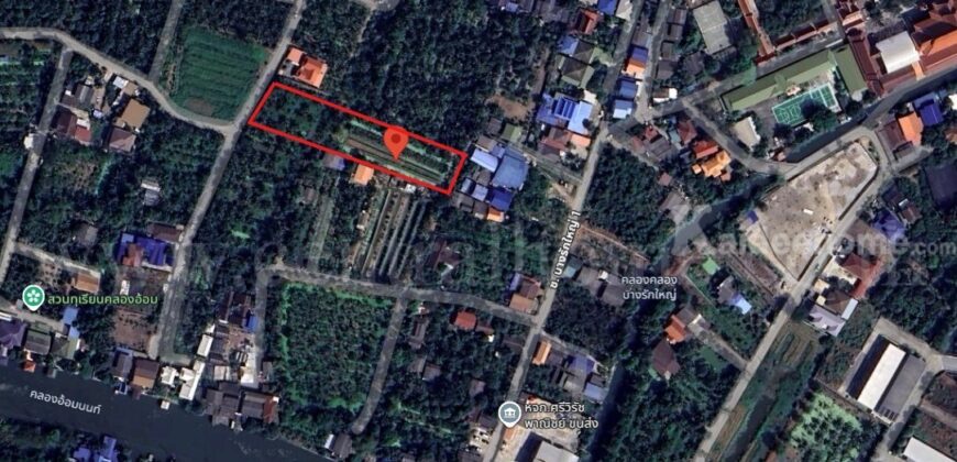 ที่ดินเปล่า 2 – 1 – 61 ไร่ ซอยบางรักใหญ่ 1 นนทบุรี ทำเลดี