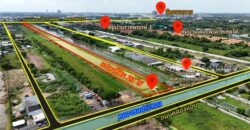 ที่ดิน 23 ไร่ คลอง 3 คลองหลวง ทำเลเด่น เหมาะลงทุนหรือพัฒนาโครงการ โทร 064-5939524