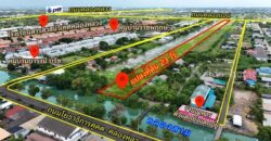 ที่ดิน 23 ไร่ คลอง 3 คลองหลวง ทำเลเด่น เหมาะลงทุนหรือพัฒนาโครงการ โทร 064-5939524