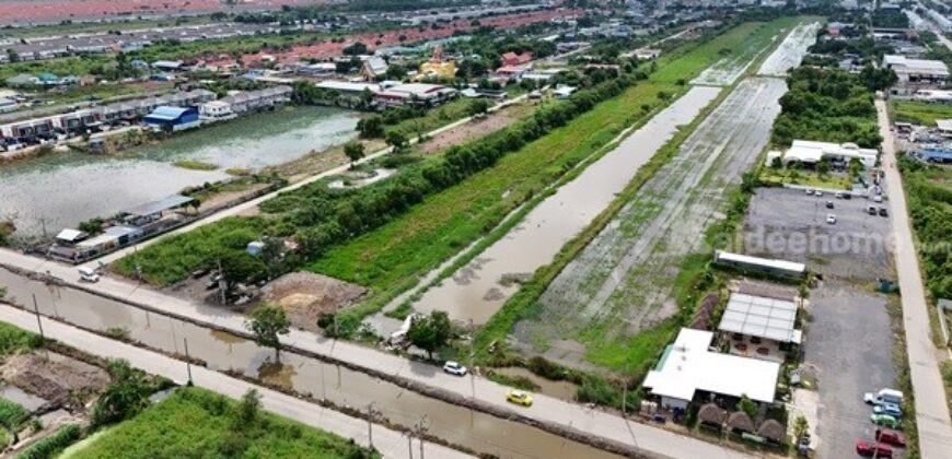 ที่ดิน 23 ไร่ คลอง 3 คลองหลวง ทำเลเด่น เหมาะลงทุนหรือพัฒนาโครงการ โทร 064-5939524