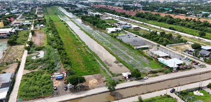 ที่ดิน 23 ไร่ คลอง 3 คลองหลวง ทำเลเด่น เหมาะลงทุนหรือพัฒนาโครงการ โทร 064-5939524