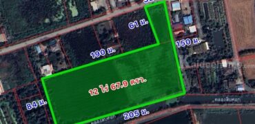 ราคานี้หาไม่ได้อีกแล้ว!! ขายที่ดิน ติดถนน ต.หนองเพรางาย อ.ไทรน้อย จ.นนทบุรี ใกล้มหิดล ศาลายา และแหล่งชุมชน Tel. 099-607-6116