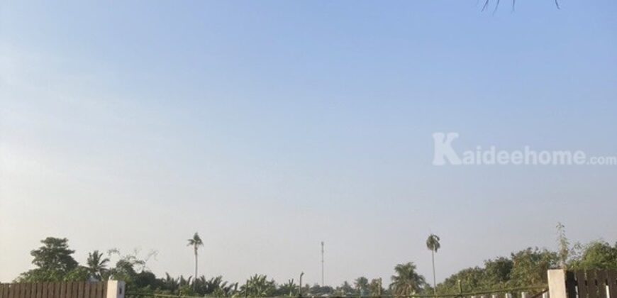 ขายที่ดิน (โฉนด) ติดแม่น้ำท่าจีน 1 ไร่ 2 งาน 60 ตร.ว. กระทุ่มแบน จ.สมุทรสาคร โทร 0925506068