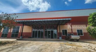 อาคารโกดังให้เช่า เมืองหนองคาย 800ตรม สูง 9เมตร ติดถนนใหญ่ พระธาตุบังพวน ทางไปหนองสองห้อง โทร 0993902641