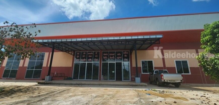 อาคารโกดังให้เช่า เมืองหนองคาย 800ตรม สูง 9เมตร ติดถนนใหญ่ พระธาตุบังพวน ทางไปหนองสองห้อง โทร 0993902641