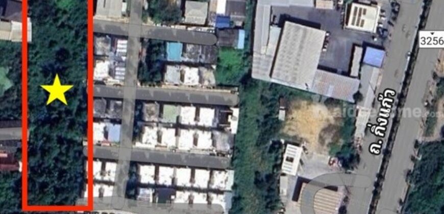 เช่า/ขายที่ดิน 4 ไร่ เศษ กิ่งแก้วซอย 19 ทำเลดี ใกล้ถนนใหญ่กิ่งแก้ว 8 เลน 200ม. สมุทรปราการ (ที่ดินสีแดง) โทร 081-8017208