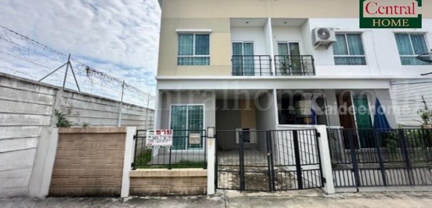 ทาวน์โฮม ดิ เอสเซนส์ ชัยพฤกษ์ – วงแหวน แปลงริม เฟอร์ครบพร้อมอยู่