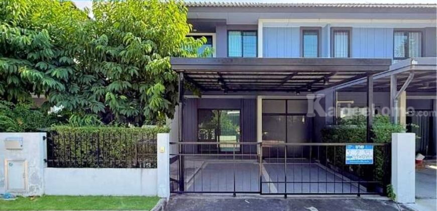 ขาย!! บ้านแฝด คณาสิริ ศาลายา-ปิ่นเกล้า ( ขนาด 35 ตร.ว.หลังบ้านไม่ชนใคร ) ซ.ถนนสำเร็จพัฒนา บางกรวย นนทบุรี : Kanasiri Salaya – Pinklao