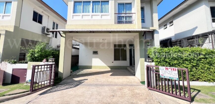 บ้านแฝด พร้อมพัฒน์ พรีวา ถนนปัญญาอินทรา ใกล้ซาฟารีเวิลด์