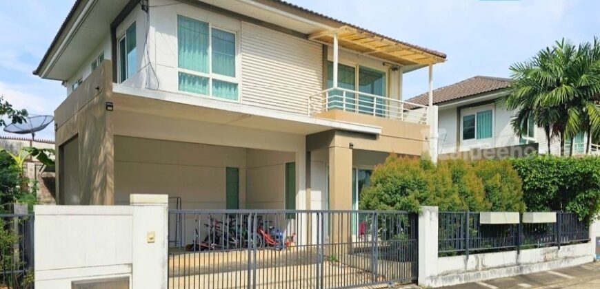 บ้านเดี่ยว 2 ชั้น พฤกษ์ลดา บางพลี (ขนาด 50 ตร.ว. ทั้งโครงการมีเพียง 36 หลัง!) ซอยสุขาภิบาล6 บางพลี สมุทรปราการ : Pruklada Bangplee