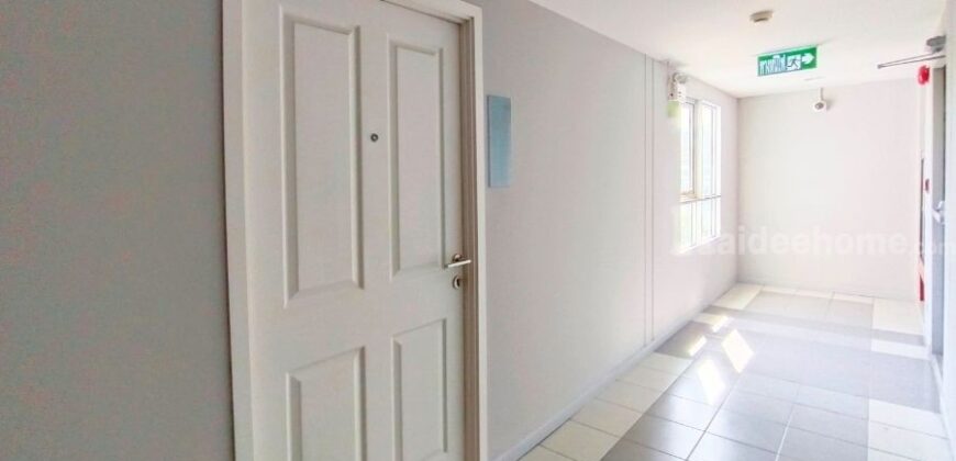 คอนโด แอสปาย สาทร-ตากสิน (บริคโซน) ห้องมุม ขนาด 28 ตร.ม. ใกล้รถไฟฟ้า BTS สถานีวุฒากาศ ถ.ราชพฤกษ์ บางค้อ จอมทอง กทม. : Aspire Sathorn-Taksin (Brick Zone)