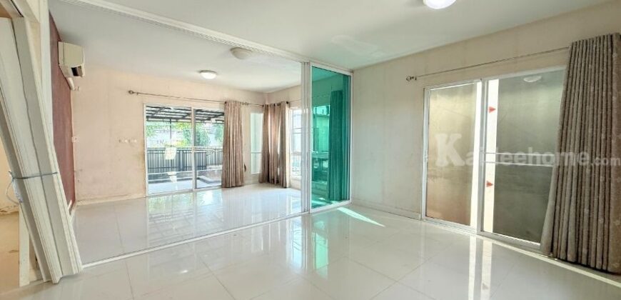 ขาย!! บ้านเดี่ยวหลังมุม เพอร์เฟค พาร์ค รังสิต ( ขนาด 84 ตร.ว. หน้าบ้านและข้างบ้านไม่ชนหลังอื่น ) ซ.บ้านกลาง2/5 ถ.ติวานนท์ เมืองปทุมธานี : Perfect Park Rangsit