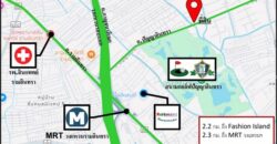 – ประกาศขาย ที่ดิน ที่ดินหมู่บ้านเปล่า รามอินทรา ม.ปัญญาอินทราเฟส 9 30780000 บาท. 1 Rai 1 งาน 13 ตร.วา ไม่ไกลจาก Fashion Island, สนามกอล์ฟปัญญาอินทรา เดินทางง่าย