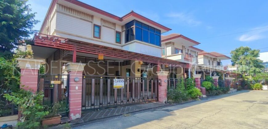 หมู่บ้าน สุชาวาลัย พระราม 5 บ้านเดี่ยว บางศรีเมือง นครอินทร์