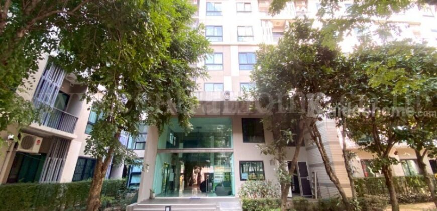 ไอ คอนโด ศาลายา 1 ห้องมุม เฟอร์ครบ พร้อมอยู่ ขายต่ำกว่าประเมิน