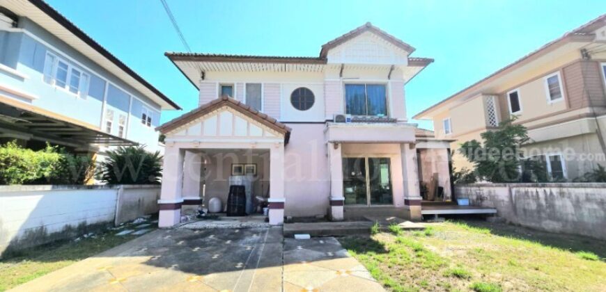 บ้านเดี่ยว มณีรินทร์ เลค แอนด์ พาร์ค ราชพฤกษ์ – ติวานนท์ ติดถนน 345