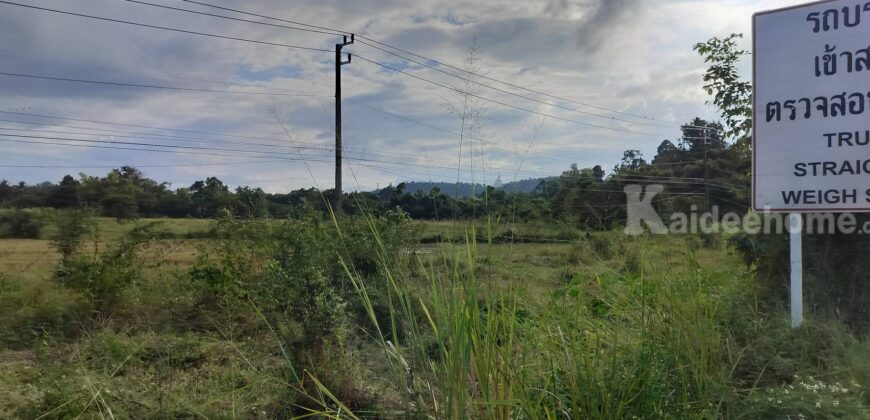 ที่ดินเชียงใหม่ ดอยสะเก็ด ติดถนนใหญ่ทำเลดี เจ้าของขายเอง