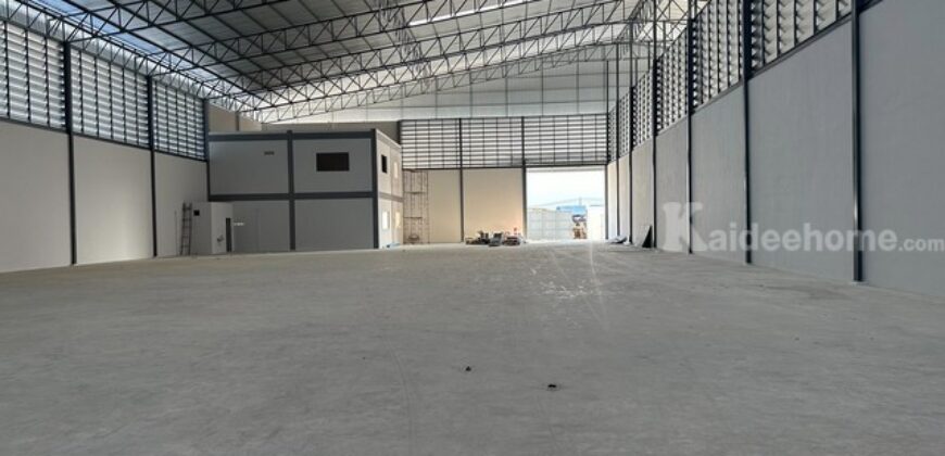 รหัสC6979 ให้เช่าโกดังพร้อมออฟฟิศ ขนาด 2,000 ตรม. กระทุ่มเเบน สมุทรสาคร