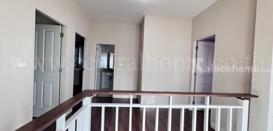 บ้านแฝด พร้อมพัฒน์ พรีวา ถนนปัญญาอินทรา ใกล้ซาฟารีเวิลด์