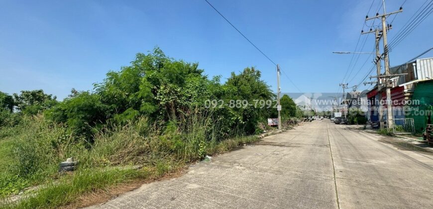 ขายที่ดิน ถนนโคกขาม สมุทรสาคร แปลงสวย พื้นที่ 200 ตรว. ราคาถูก ใกล้อบต.โคกขาม เหมาะลงทุน