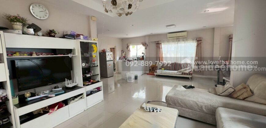 ขายบ้านเดี่ยว 2 ชั้น หมู่บ้านเดอะแกรนด์ พระราม2 โซนอินฟิเนีย ถนนพระราม2 พื้นที่ 76.4 ตรว. ใกล้เซ็นทรัลมหาชัย บ้านหลังมุม ราคาถูก