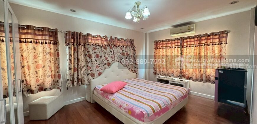 ขายบ้านเดี่ยว 2 ชั้น หมู่บ้านเดอะแกรนด์ พระราม2 โซนอินฟิเนีย ถนนพระราม2 พื้นที่ 76.4 ตรว. ใกล้เซ็นทรัลมหาชัย บ้านหลังมุม ราคาถูก