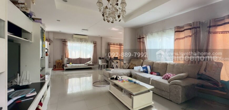 ขายบ้านเดี่ยว 2 ชั้น หมู่บ้านเดอะแกรนด์ พระราม2 โซนอินฟิเนีย ถนนพระราม2 พื้นที่ 76.4 ตรว. ใกล้เซ็นทรัลมหาชัย บ้านหลังมุม ราคาถูก