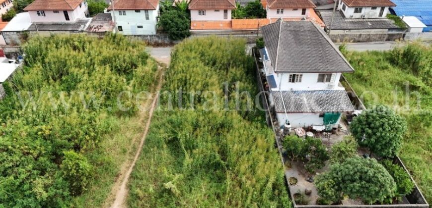 ที่ดิน ถมแล้ว บางบัวทอง นนทบุรี ติดถนนทั้งด้านหน้าและหลัง