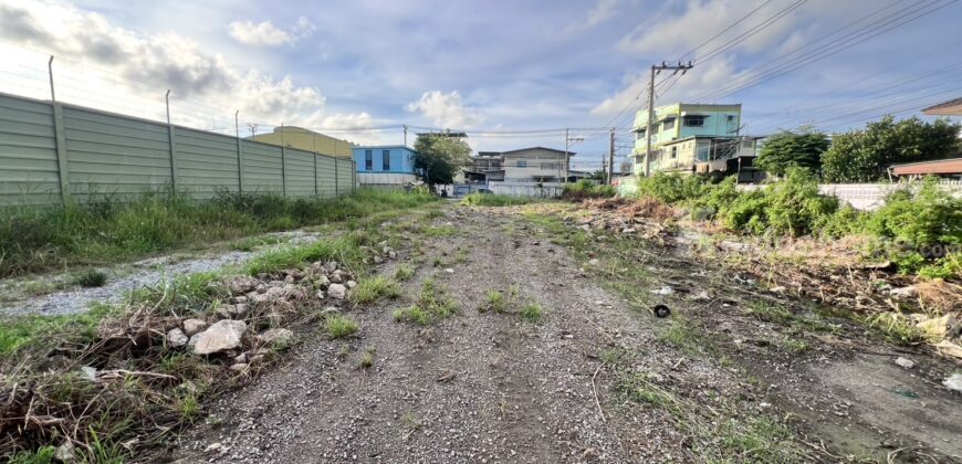 ที่ดินเปล่าสุขสวัสดิ์ สมุทรปราการ เนื้อที่ 386 ตารางวา