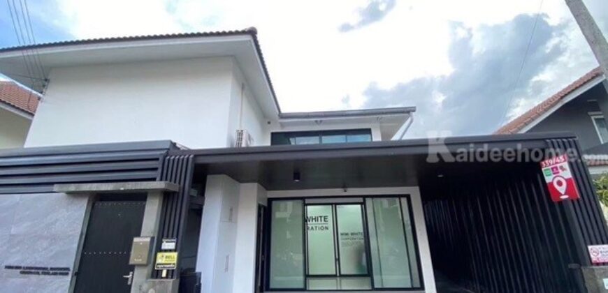 ขาย HOME OFFICE หมู่บ้านพราวขวัญเวียง ต.สันผักหวาน จ.เชียงใหม่ Tel 0956914142