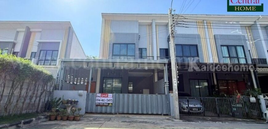 ทาวน์เฮ้าส์ เดอะ ธาม 1 อ่อนนุช – มอเตอร์เวย์ หลังมุม