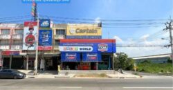 ขาย!! อาคารพาณิชย์ 3.5 ชั้น 2 คูหา ติดถนนบางบัวทอง – สุพรรณบุรี 340 (หลังมุม ขนาด 84 ตร.ว.) ถ.บางบัวทอง-สุพรรณบุรี บางบัวทอง นนทบุรี