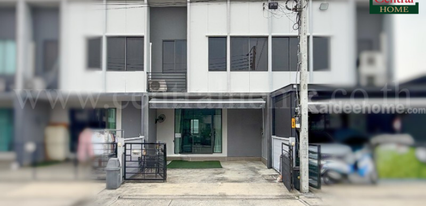 ทาวน์โฮม พลีโน่ ราชพฤกษ์ – รัตนาธิเบศร์ หน้าบ้านไม่ชนใคร สภาพดี พร้อมอยู่