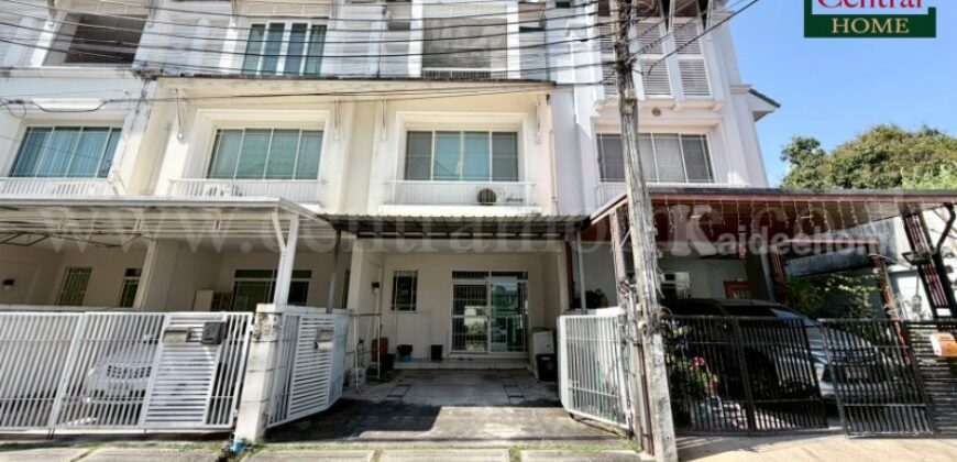 ทาวน์โฮม 3 ชั้น เดอะ เทอเรส ติวานนท์ ใกล้ MRT กระทรวงสาธารณสุข