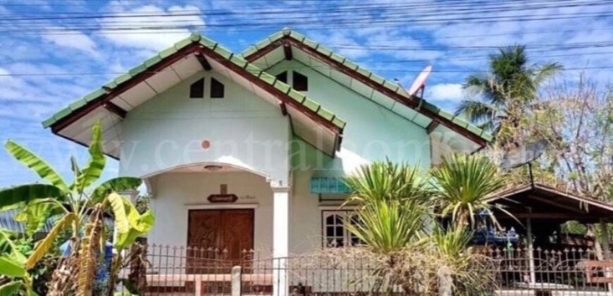 บ้านเดี่ยว ชั้นเดียว 100 ตร.วา วารินชำราบ – อุบลราชธานี
