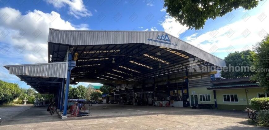 ขายโรงงาน พร้อมพื้นที่ Workshop ขนาดใหญ่ บ้านฉาง ระยอง