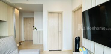 ราคาถูกและดีที่สุดในโครงการ, Unio H ติวานนท์ ติด MRT ขนาด 34.37 ตรม. 1 นอน 1 น้ำ ห้องสวย สภาพดี Fully furnished พร้อมอยู่หรือปล่อยเช่า Yield สุทธิราว 5% ราคาพิเศษเพียง 2,340,000 บาท