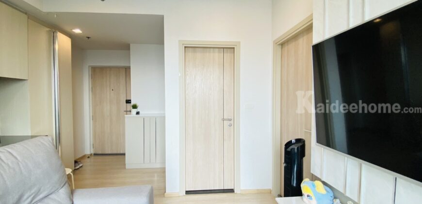 ราคาถูกและดีที่สุดในโครงการ, Unio H ติวานนท์ ติด MRT ขนาด 34.37 ตรม. 1 นอน 1 น้ำ ห้องสวย สภาพดี Fully furnished พร้อมอยู่หรือปล่อยเช่า Yield สุทธิราว 5% ราคาพิเศษเพียง 2,340,000 บาท