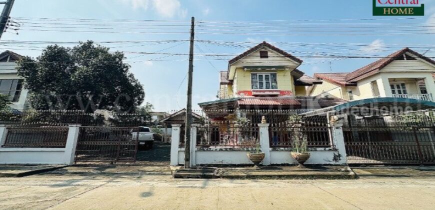 บ้านเดี่ยว 124 ตร.วา หมู่บ้าน สุชา – บางบัวทอง หลังใหญ่ ทำเลดี ราคาถูก