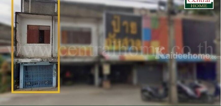 อาคารพาณิชย์ ติดถนน กรุงเทพ – นนทบุรี 1 ทำเลดี ราคาถูกมาก